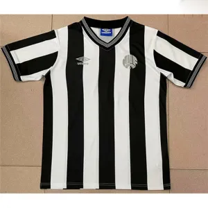 Newcastle United 1983 Retro Heimtrikot - Schwarz/Weiß