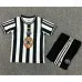 Newcastle United 1997-99 Kids Home Retro Jersey - Black/White