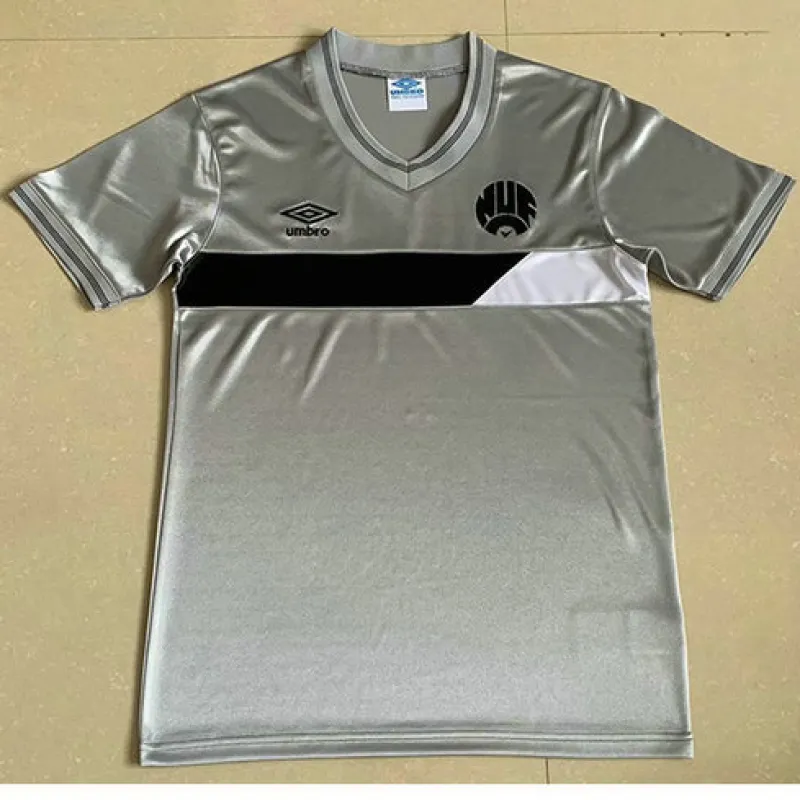 Newcastle United 1986 Retro Away Jersey - Grey