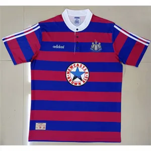 Newcastle United 1995/96 Retro Heimtrikot - Blau/Rot
