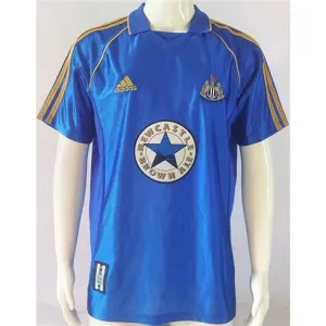 Newcastle United 1998/99 Retro Auswärtstrikot - Blau