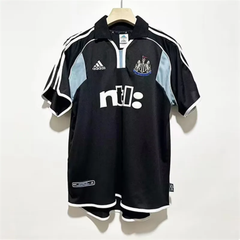 Maglia fuori casa retrò di Newcastle United 2000/01 - Nero