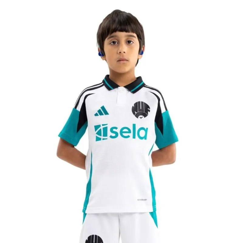 Newcastle United Kids' Third Jersey Set 2024/25 - White