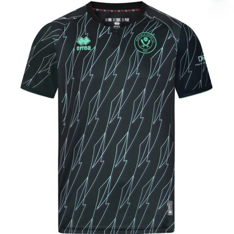 Sheffield's 2024/25 away jersey - Black