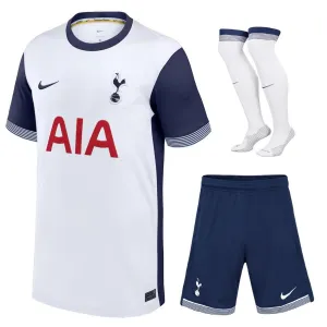 Tottenham Hotspur 2024/25 Home Kids' Jersey Set - White