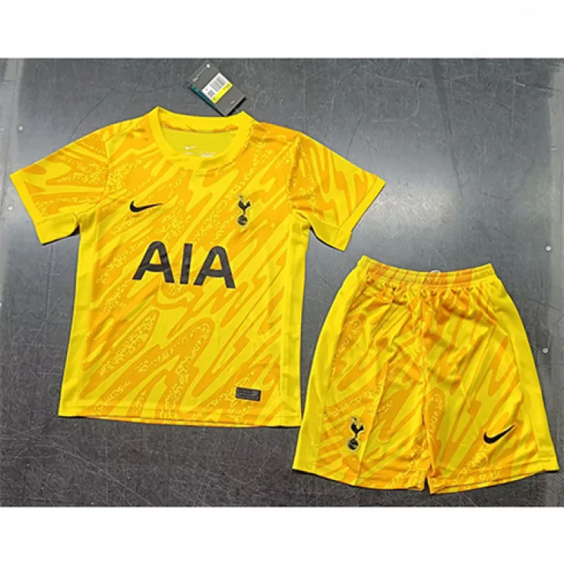 Tottenham Hotspur 2024/25 Torhüter - Kinderjersey - Gelb