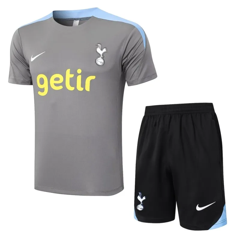Maglia di allenamento + Shorts di Tottenham Hotspur 2024/25 - Grigio