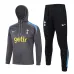 Abito sportivo con cappuccio + Pantaloni di Tottenham Hotspur 2024/25 - Grigio