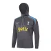 Abito sportivo con cappuccio + Pantaloni di Tottenham Hotspur 2024/25 - Grigio