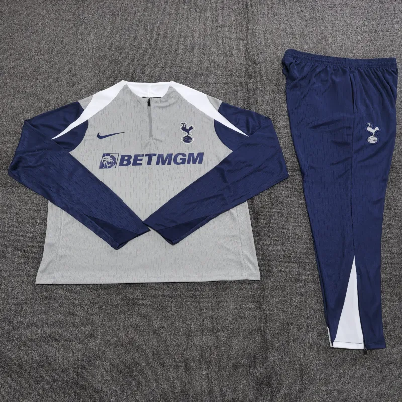 Tottenham Hotspur 2025/26 Kinder Sportanzug Grau