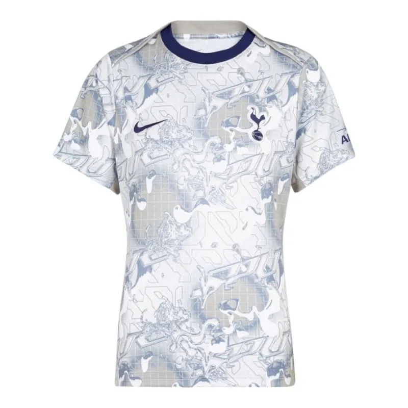 Maillot avant-match domicile du Tottenham Hotspur 2025/26 - Blanc