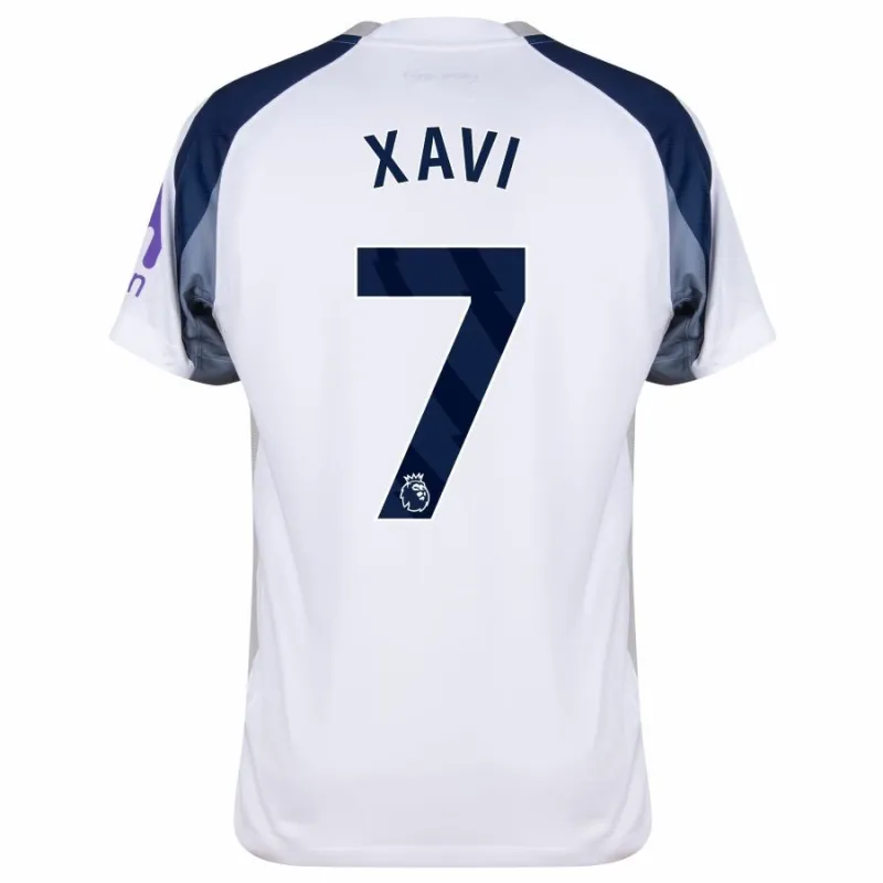 Tottenham Hotspur XAVI 2025/26 Home Kids' Kit Jersey - White
