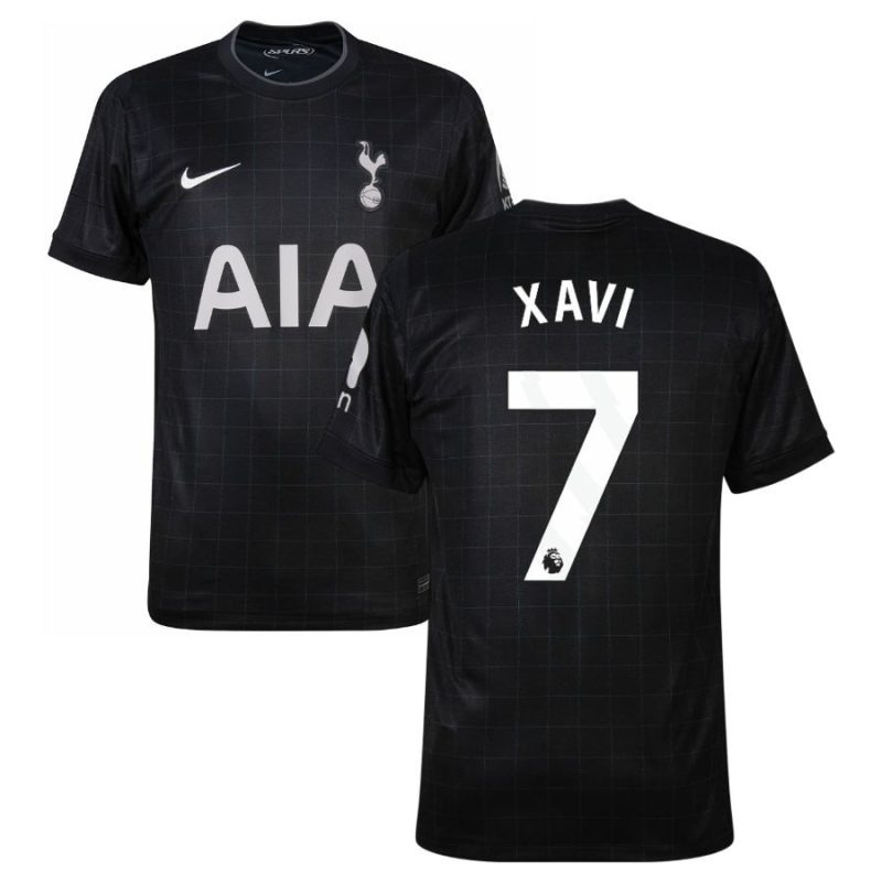 Tottenham Hotspur XAVI 2025/26 Maillot extérieur - Noir