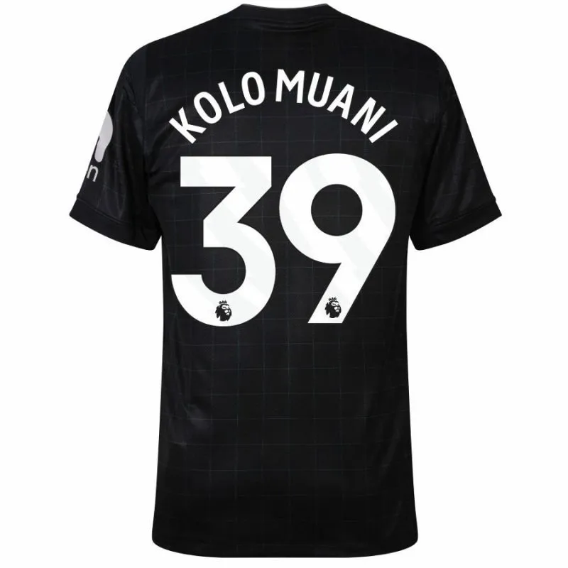Tottenham Hotspur KOLO MUANI 2025/26 Away Jersey - Black