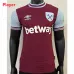 West Ham United's home kit - player edition - for 2024/25 - Red