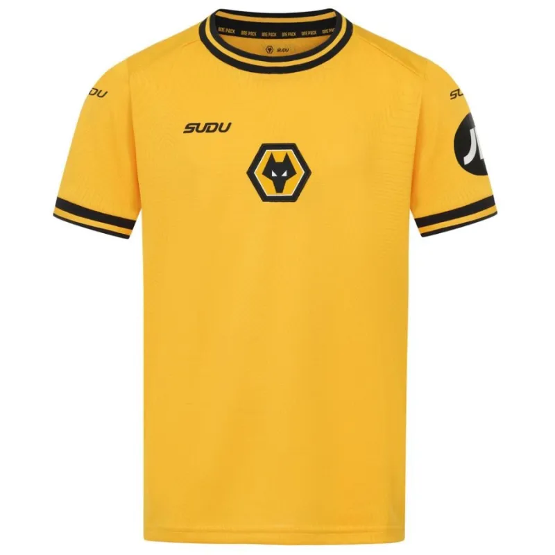 Wolves 2024/25 Home Kids' Jersey - Yellow