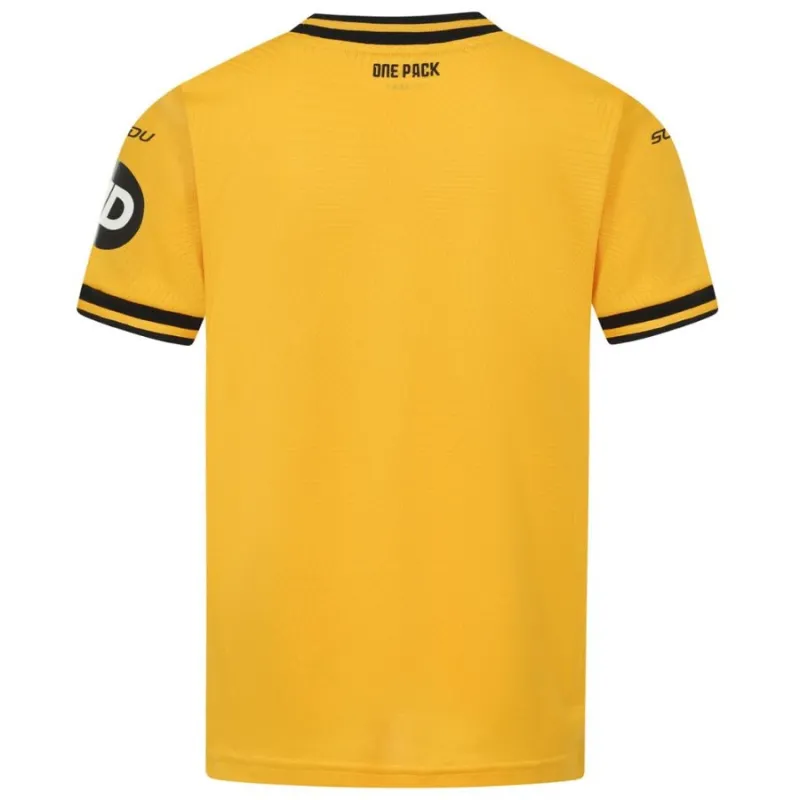 Wolves 2024/25 Home Kids' Jersey - Yellow