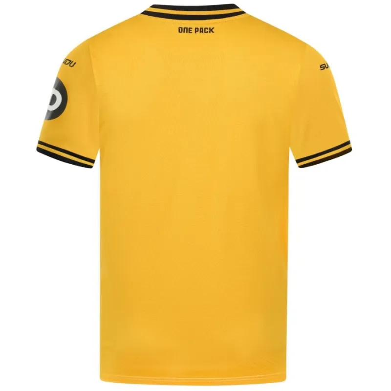 Wolverhampton Wanderers 2024/25 Home Jersey - Player Version - Yellow