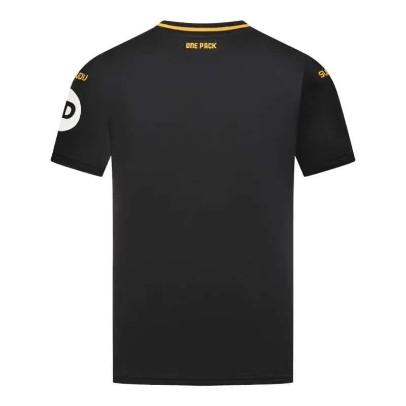 Wolverhampton Wanderers 2024/25 Away Jersey - Player Version - Black