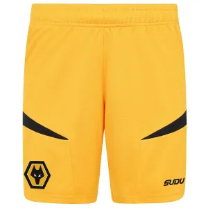 Wolverhampton Wanderers 2024/25 Home Shorts - Gold