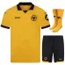 Wolves Kindertrikot Set 2025/26 Heim - Gelb