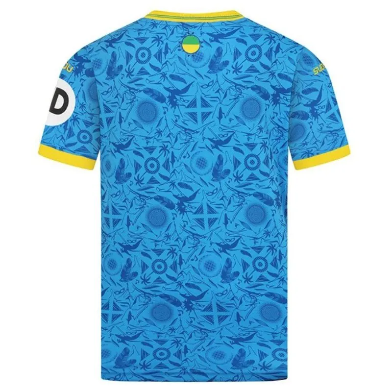 Wolves 2025/26 Third Kids' Kit Jersey - Blue