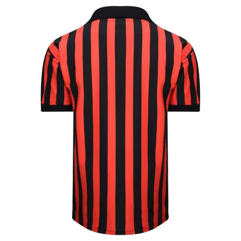AC Milan 1963 Retro Home Jersey - Red/Black