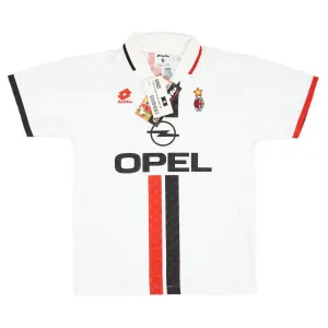 AC Milan 1995/96 Retro Away Jersey - White