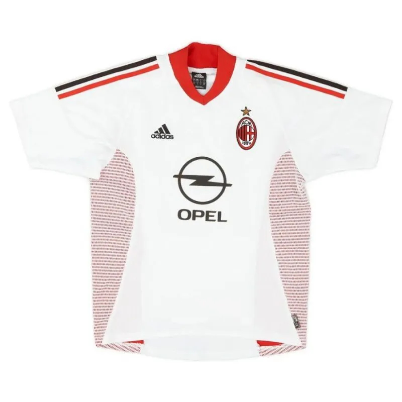 AC Milan RIVALDO 2002/03 Retro Away Jersey - White
