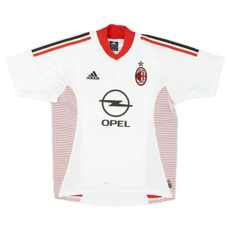 AC Milan NESTA 2002/03 Retro Away Jersey - White