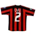 AC Milan CAFU 2003/04 Retro Home Jersey - Red/Black