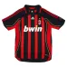 AC Milan 2006/07 Maglia casalinga retrò - Rossa/Nera