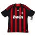 AC Milan SHEVCHENKO 2008/09 Maillot domicile rétro - Rouge/Noir