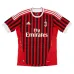 AC Milan 2011/12 Maglia casalinga retrò - Rossa/Nera