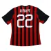 AC Milan KAKA 2013/14 Retro Home Jersey - Red/Black