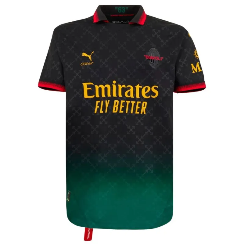 Quarta maglia 2024/25 del AC Milan - Nera