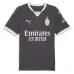 Christian Pulisic's AC Milan 2024/25 Third Jersey - Charcoal Grey