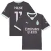 Christian Pulisic's AC Milan 2024/25 Third Jersey - Charcoal Grey