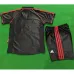 Maillot retro enfant du troisième équipement d'AC Milan 1998/99 - Noir