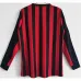 Maglia retro di casa a maniche lunghe dell'AC Milan 2013/14 - Rossa
