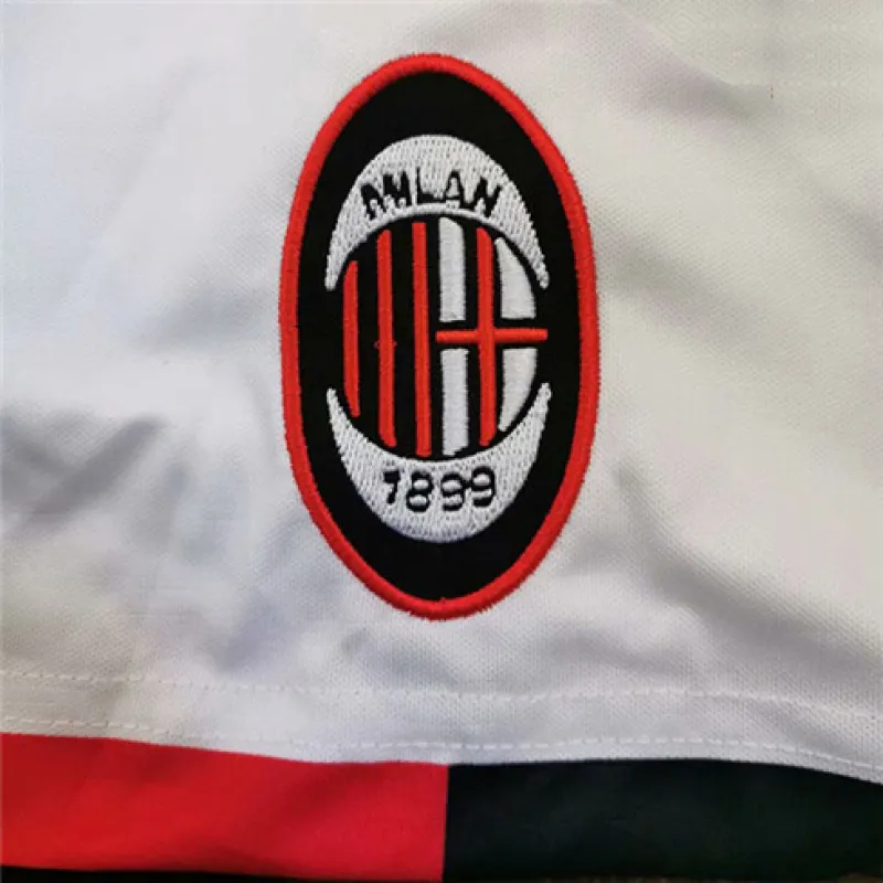 AC Milan 1995 - 97 Auswärts - Retro - Trikot - Weiß