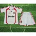 AC Milan 2006/07 Away Retro Kids' Jersey - White