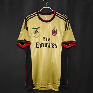 AC Milan 2013/14 Dritt - Retro - Trikot - Gelb