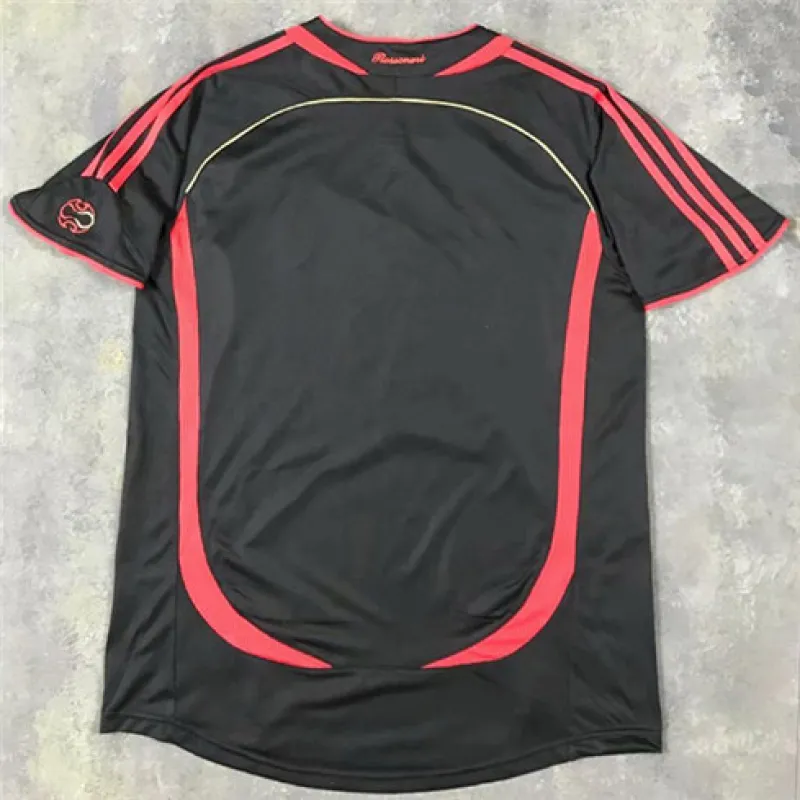 Maillot rétro 3e de l'AC Milan 2006 - Noir