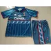 AC Milan 1995/96 Away Retro Kids' Jersey - Blue