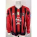 Maglia retro di casa a maniche lunghe dell'AC Milan 2004/05 - Vendita al dettaglio - Rossa