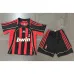 AC Milan 2007/08 Home Retro Kids' Jersey - Red