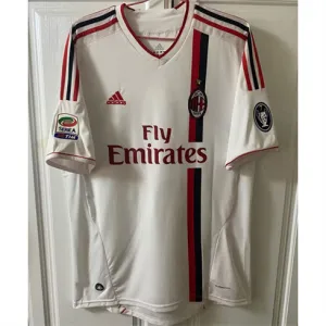 AC Milan 2011/12 Auswärts - Retro - Trikot - Weiß