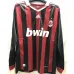 AC Milan 2009 Retro - Langarm - Trikot - Rot