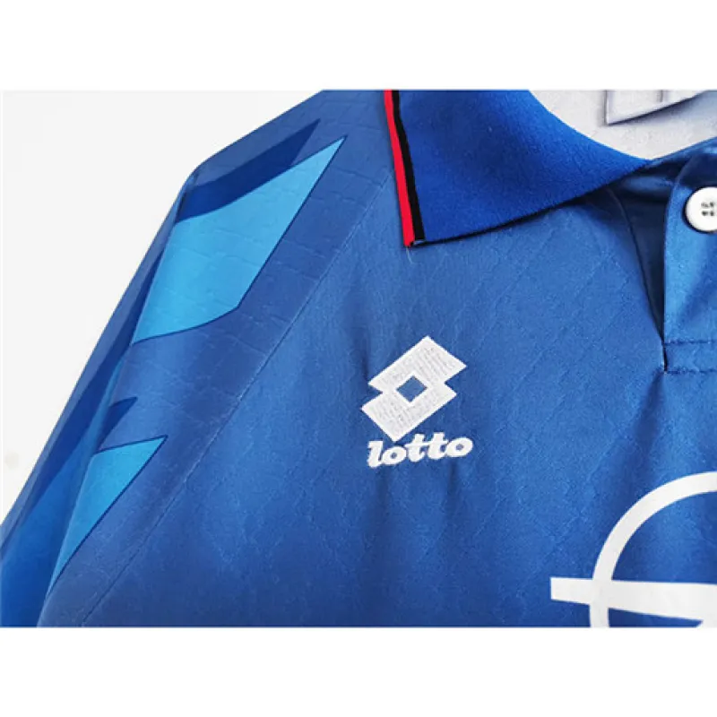 AC Milan Retro - Trikot - blau